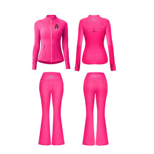 BGC Flamingo Pink Bell & Bouji 2pc Set